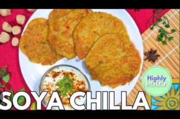 Soya chilla #healthy weightloss soya chilla#shaktishaurya recipes