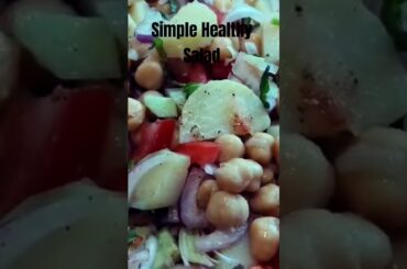 Simple Healthy Salad recipe #ytshorts #food #viral  #cooking #tastyfoodsecrestswithsafa