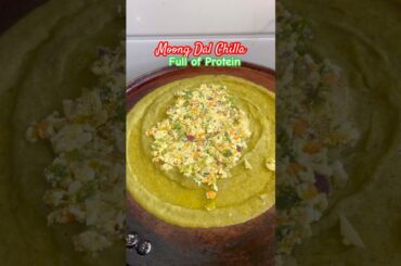 Moong Dal Chilla | Full of Protein Breakfast | Healthy & Tasty | @ojaswikitchen  #recipe #