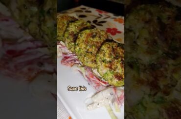 High Protein Sprouted Moong Kababs | Healthy Dinner Idea #shorts