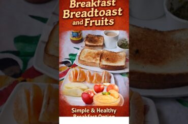 5-Minute Healthy Breakfast | Fruit Bread Toast Recipe | Shimla Winter Life | NeetusinghVlogs