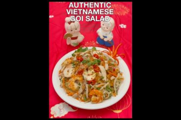 AUTHENTIC VIETNAMESE SALAD-The Best Gourmet Salad Recipe for Parties!#salad #healthy#best #2026