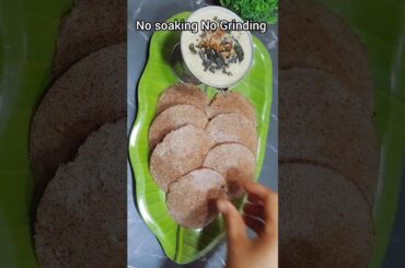 instant MASALA RAGI IDLI | healthy breakfast ideas | #shorts #ragiidli #instantidli #breakfast