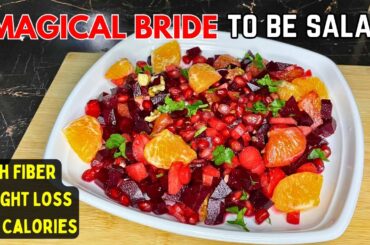 Beetroot Salad | Weight Loss Salad By Fusion Delights | Fiber Salad | Healthy Lunch Ideas
