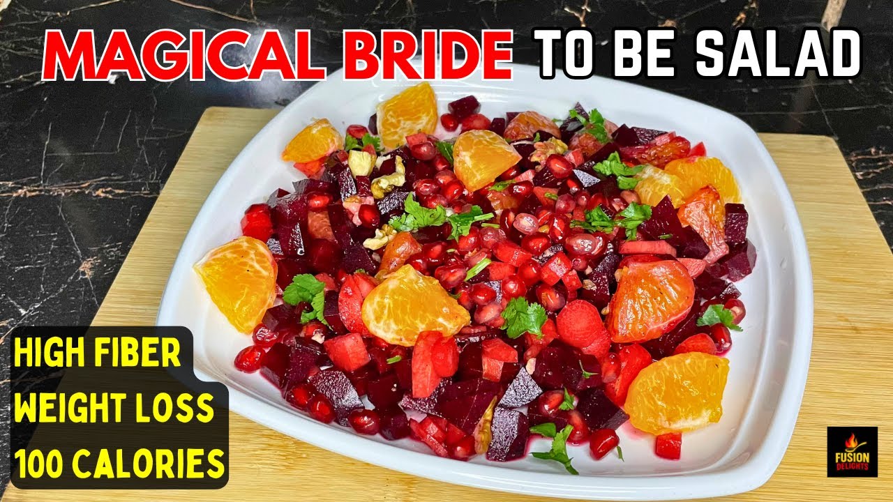 Beetroot Salad | Weight Loss Salad By Fusion Delights | Fiber Salad | Healthy Lunch Ideas Beetroot Salad | Weight Loss Salad By Fusion Delights | Fiber Salad | Healthy Lunch Ideas