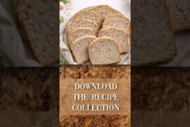 3 Healthy Bread Machine Recipes | Simple Low Effort Baking #shorts