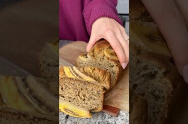 4 Ingredient Banana Bread (gluten-free and dairy-free!)