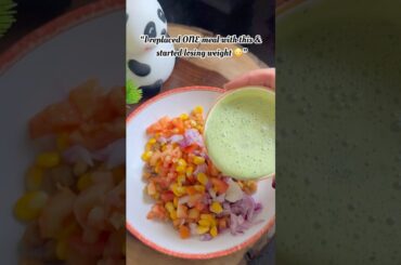 Healthy Chickpea Salad for Weight Loss | No Diet No Gym #weightlossrecipes #healthyfood