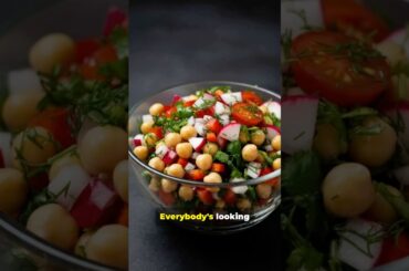 Fresh & Healthy Chickpea Salad | Easy Protein-Packed Recipe