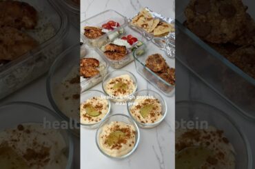 What I Meal Prep to Stay Fit & Healthy I 120g protein, Easy & Quick Recipes #mealprep #easyrecipe