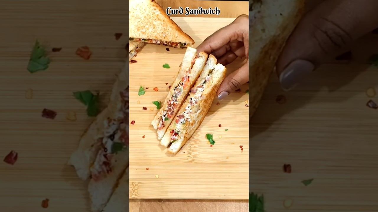 Healthy Dahi Sandwich | Easy Breakfast Recipe #sandwich #breakfast #snacks #breadrecipe #shorts Healthy Dahi Sandwich | Easy Breakfast Recipe #sandwich #breakfast #snacks #breadrecipe #shorts