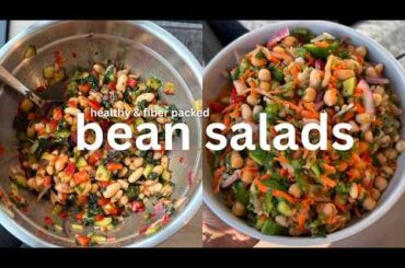 Healthy Bean Salad Recipes | Fiber & Flavor Packed!