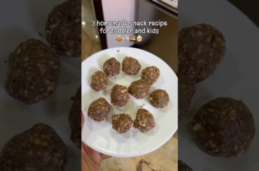 3 healthy snack recipes for kids