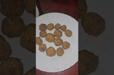 Quick and healthy snack recipe Sathu Maavu Laddu for babies #Healthy #baby #snacks #food #recipe