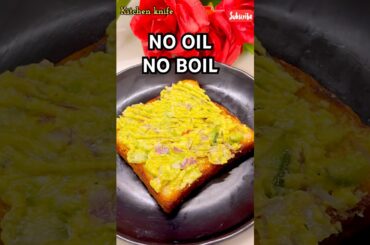 Healthy No-Oil, No-Boil Breakfast Recipes | Quick & Easy #shorts #shortsvideo #viralvideo #reels