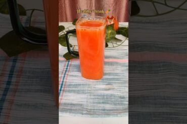 Healthy Carrot Drink for winters immunity booster #HealthyDrink #HealthyJuice #HealthyRecipes