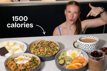 1500 Calorie Fat Loss Meal Plan for Women (High Volume, High Protein)