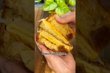 5 Minutes Breakfast Egg Sandwich #asmrfood #youtubeshorts #easyrecipes