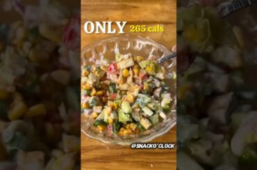 Masala corn & paneer salad #easyrecipe #weightloss #healthy #protein