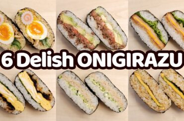 6 Easy ONIGIRAZU (Japanese Sushi Sandwich) | Secret Recipes Revealed!