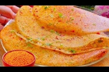 High Protein Instant Healthy Breakfast Recipe || Easy & Tasty Indian vegetarian recipes