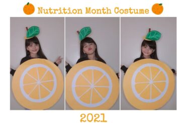 Nutrition Month Costume 2021 | Its BadidaySTARiray