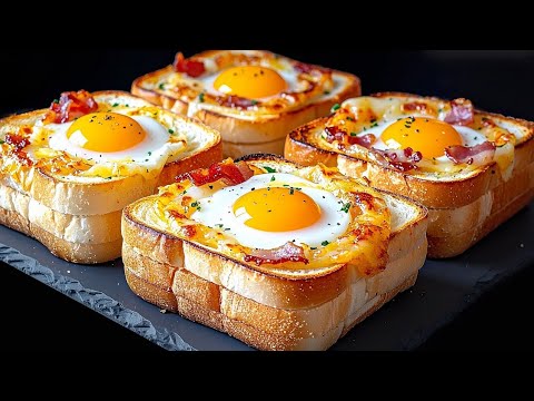 This Breakfast Sandwich Is So Easy To Make! | Easy Bread & Egg Breakfast | 15 minute breakfast This Breakfast Sandwich Is So Easy To Make! | Easy Bread & Egg Breakfast | 15 minute breakfast