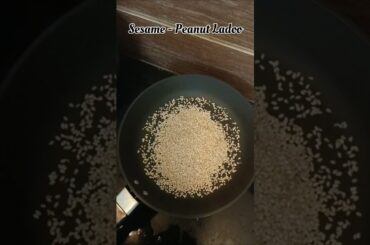 Sesame Peanut Ladoo | Iron Rich Healthy Snack Recipe | #food #recipe #healthy #laddu #snacks