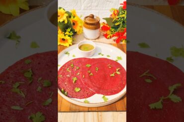 Healthy Beetroot Chilla Recipe | Easy Breakfast Recipe#shorts #viral #trending #beetroot #yt