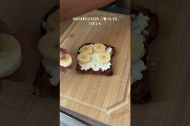 HIGH PROTEIN / HEALTH FOCUS BREAKFAST IDEA