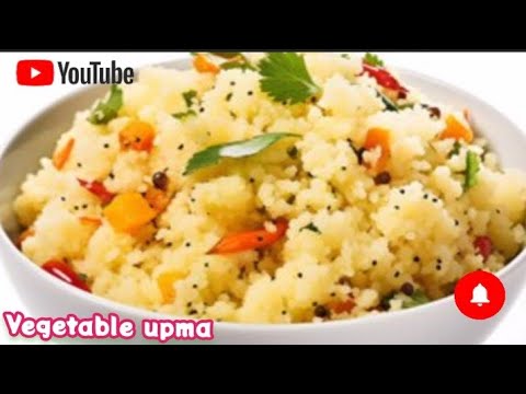 10 min Breakfast Recipe -Easy & Healthy Vegetable Upma Recipe – Suji Upma 10 min Breakfast Recipe -Easy & Healthy Vegetable Upma Recipe - Suji Upma