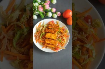 High Protein Vegetable Stir Fry For Weight Loss #shorts #shortvideo #stirfry #sauted