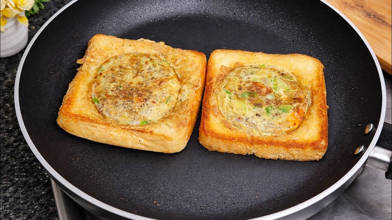 How to make Easy Healthy Breakfast Recipe! Simple Soft and delicious Egg French Toast Recipe! How to make Easy Healthy Breakfast Recipe! Simple Soft and delicious Egg French Toast Recipe!