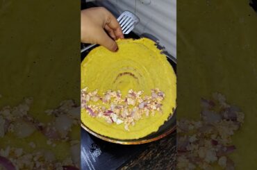 High Protein Brekafast Moong Dal Chilla #shorts #highprotein #dosa #breakfast #healthy