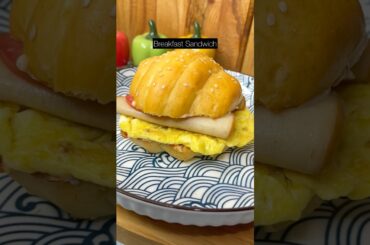 Easy Breakfast Sandwich | Quick & Healthy Morning Sandwich | 5-Minute Breakfast
