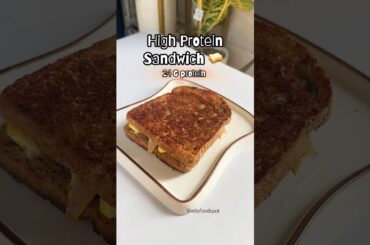 High protein sandwich recipe|High protein breakfast recipes for weight gain
