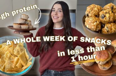 NAP TIME Snack Prep | 5 Quick & Easy Healthy Recipes Your Kids Will Love