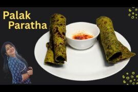 palak paratha recipe l healthy palak paratha l easy lunch idea @ChummyBitess