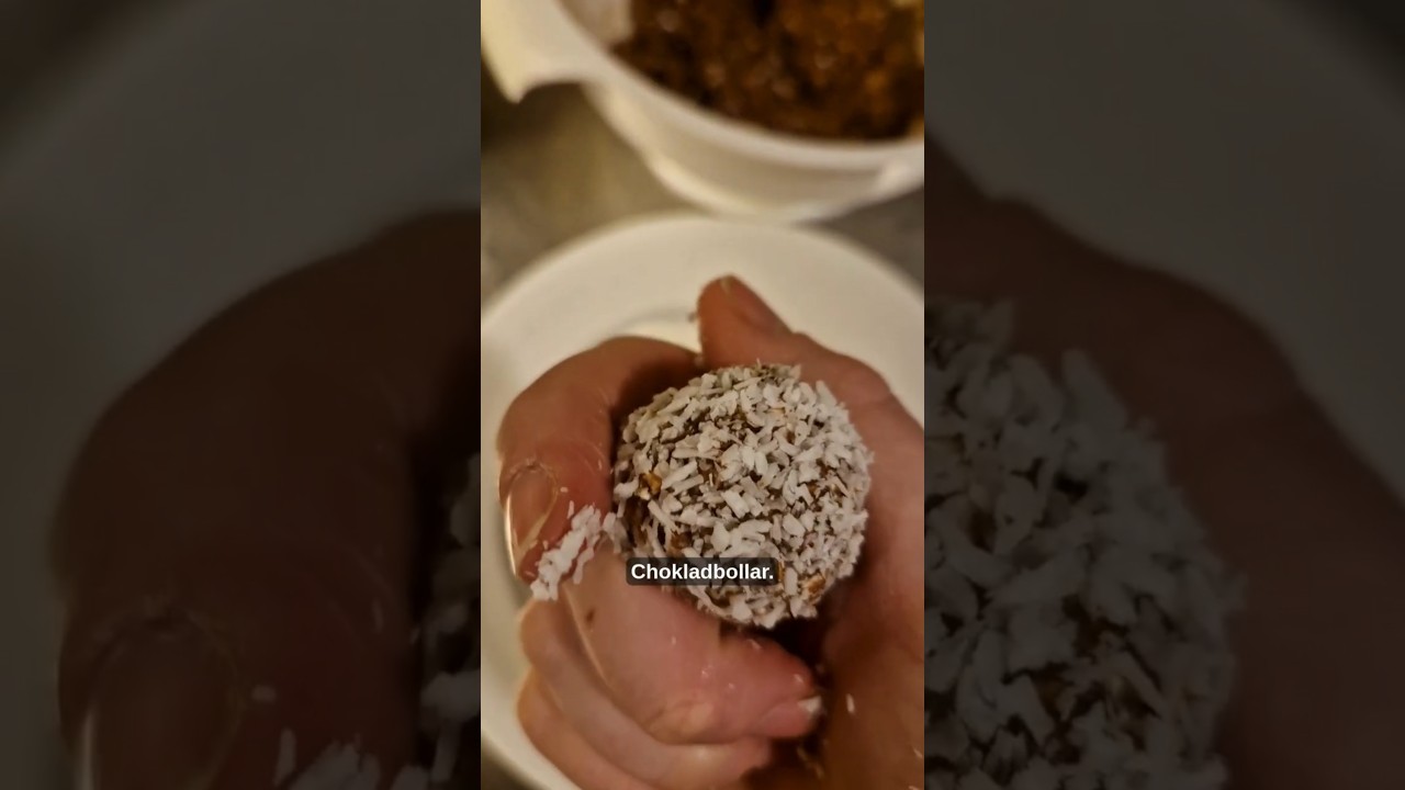5-Min No-Bake Chocolate Balls (Swedish Dessert) #snackideas #easyrecipes #healthyrecipes 5-Min No-Bake Chocolate Balls (Swedish Dessert) #snackideas #easyrecipes #healthyrecipes