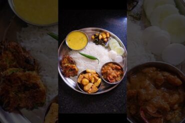 29 January ki Lunch Thali #food #foodshorts #lunch #shorts #trending #viral #ytshorts