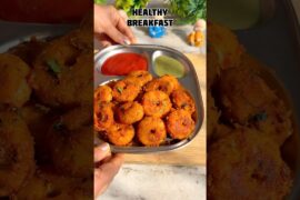 5 Minutes Easy Suji Breakfast Recipe #healthy #shorts #recipe #shortsfeed #suji #snacks