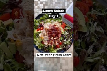 Salads for Lunch these few days. Trying something healthier. #food #healthyfood #slowcarb #lunch
