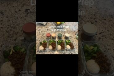 Lunch meal prep #mealprepideas #lunchmeal #healthylifestyle #healthylunch #quickmeals