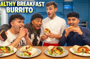 THESE BREAKFAST BURRITOS WERE FIRE! (Leezi healthy recipes)