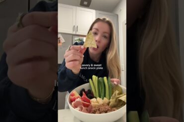 Healthy snack plate ideas!! #snacks #lunchideas