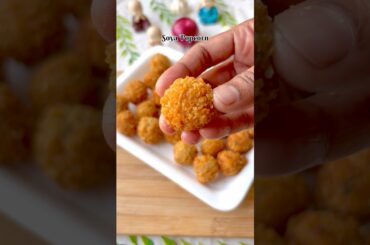 Crispy Soya Popcorn | Protein-Rich Evening Snack | Easy Veg Recipe #shorts