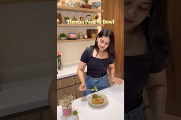 Ep: 26/50 Healthy Bowls | 22g Protein | High Protein & Low Calorie | Thecha Paneer Bowl