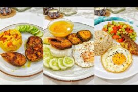 7 Days healthy & protein rich lunch or dinner ideas.