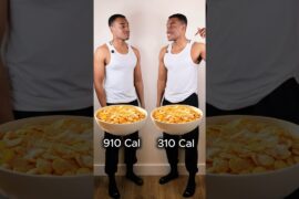 Low Calorie Cereal for breakfast! #fatloss #lowcalorie #shorts