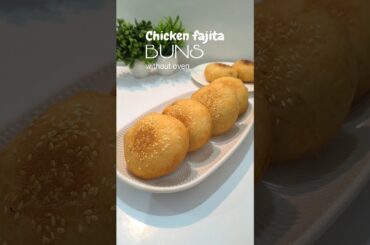 Ramadan series day 1: Chicken fajita buns/ Easy Ramadan iftar snacks/ chicken bun #shorts #asmr #eid
